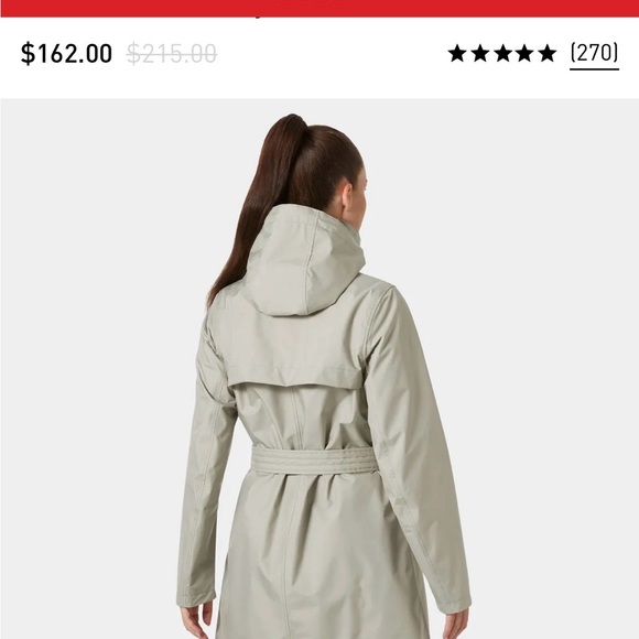 Helly Hansen Wesley Trench Coat - Picture 2 of 6